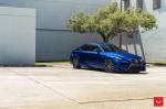 Lexus IS350 F-Sport on Vossen Wheels (HF-2) 2019 года